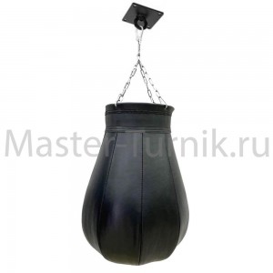 Боксерский каплевидный мешок кожаный 30 кг